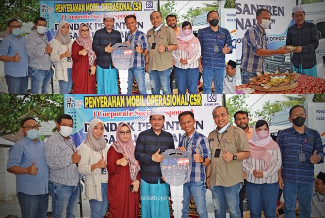 Hari Santri, BRI Serahkan Mobil ke Ponpes Anwar Zahid