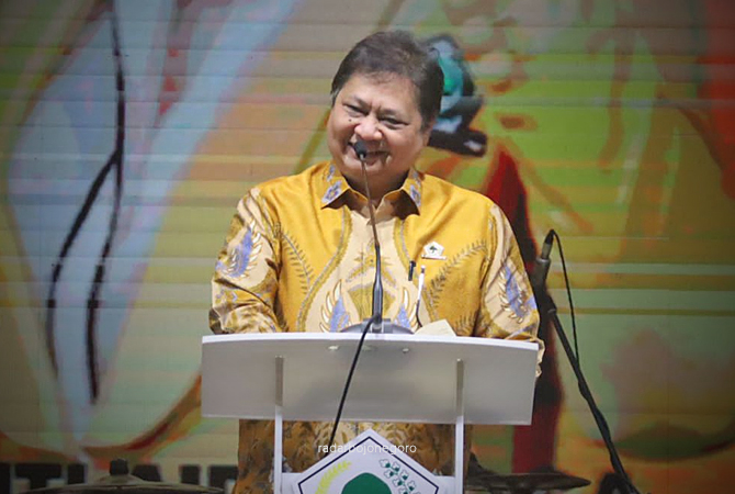 Menteri Koordinator Bidang Perekonomian Airlangga Hartarto (Istimewa,rbjn)