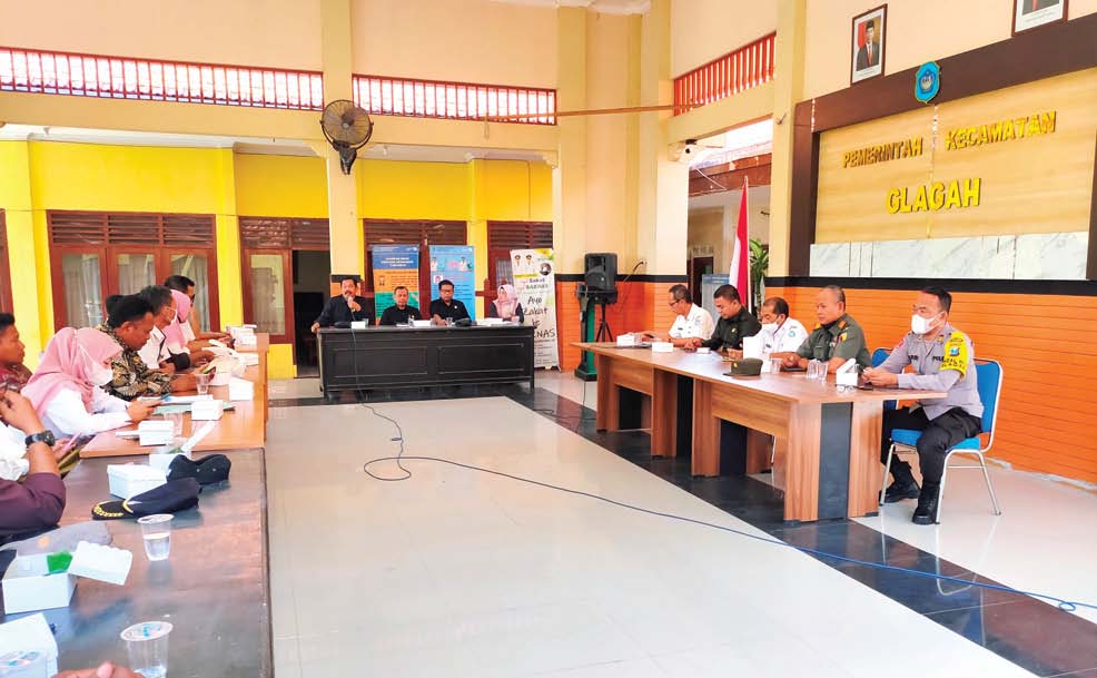 TERJUN LANGSUNG: Komisi A DPRD Lamongan melakukan pengawasan pada persiapan Pilkades mendatang.