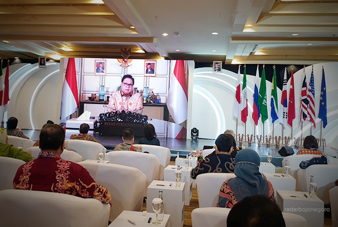Airlangga Hartarto, Menteri Koordinator Bidang Perekonomian  (Istimewa For RDR.BJN)