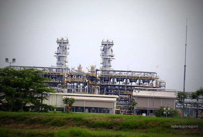 PROYEK NEGARA: Lapangan migas Banyu Urip salah satu proyek negara sedang dikembangkan pengeboran sumur baru. PT ADS sebagai pengelola PI butuh suntikan anggaran. (Dokumetasi RDR.BJN)