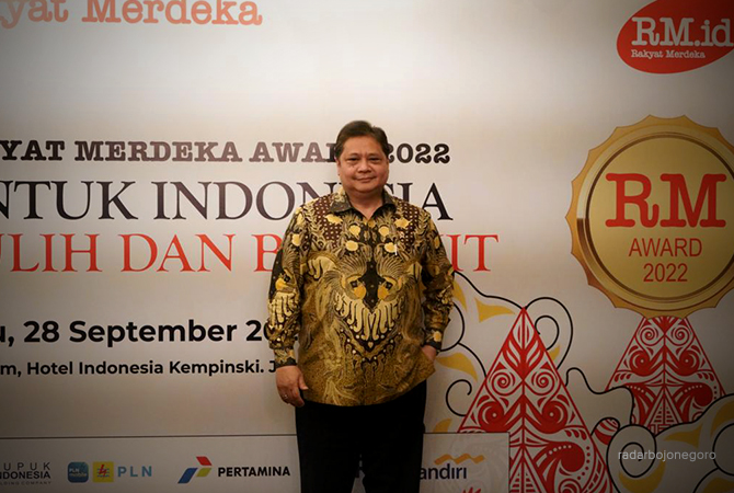 Airlangga Hartarto, Menteri Koordinator Bidang Perekonomian  (Istimewa For RDR.BJN)