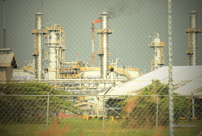 MIGAS: Infrastruktur Lapangan Banyu Urip di kawasan Gayam. (Dokumentasi RDR.BJN)