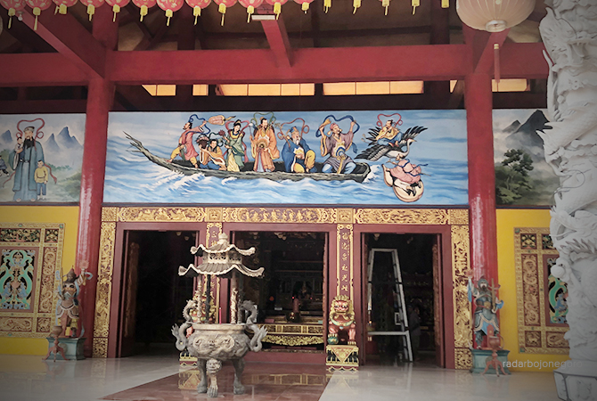 SAMBUT IMLEK: Perayaan Tahun Baru Imlek sudah terjadwal dan akan dipusatkan di Klenteng Hok Tik Bio. (Rahul Oscarra Duta/RDR.BLORA)