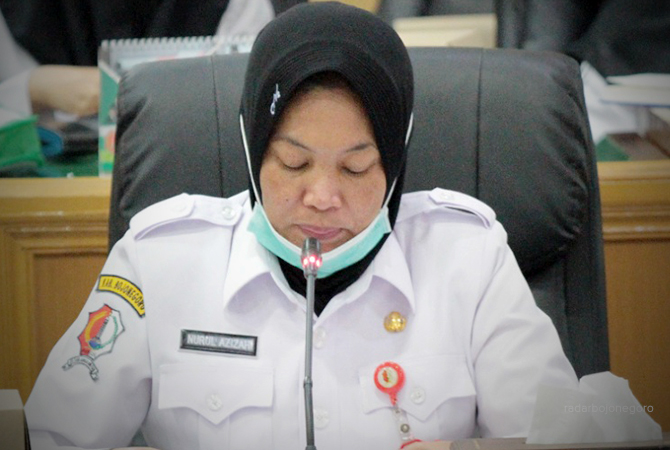Nurul Azizah, Ketua Tim Anggaran Pemerintah Daerah (TAPD) Bojonegoro (Dokumentasi/RDR.BJN)