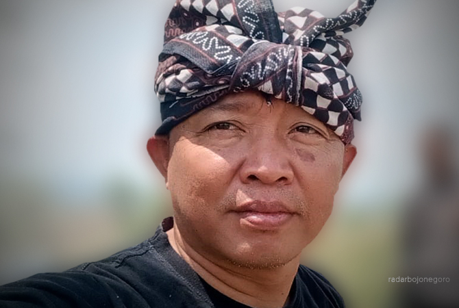 Mulyono, Kades Napis-Tambakrejo (ISTIMEWA FOR RDR.BJN)
