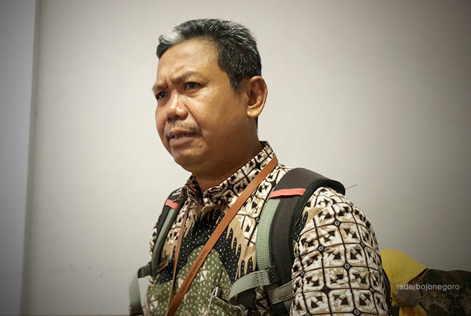 Ainur Rofiq, Kepala SMPN 1 Blora (Rahul Oscarra Duta/RDR.BLORA)