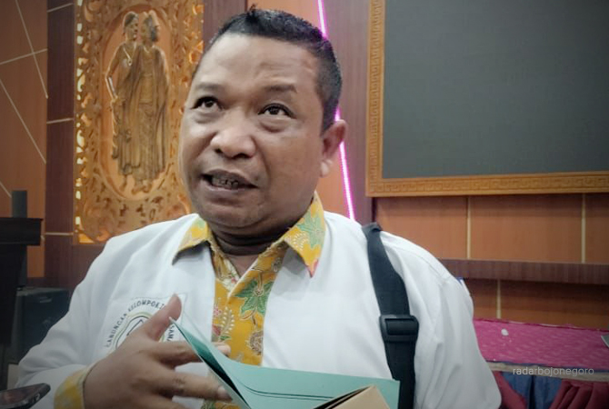 Yusuf Nurbaidi, Ketua Gapoktan Blora (Rahul Oscarra Duta/RDR.BLORA)