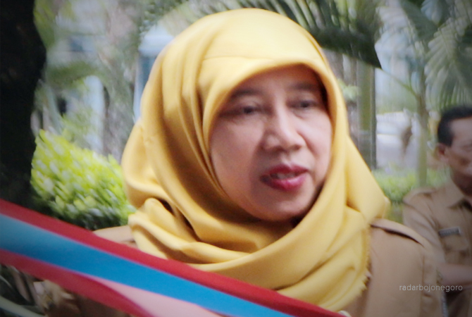 Rokhani Cahyaning, Kepala SMAN 2 Bojonegoro (ISTIMEWA FOR RDR.BJN)