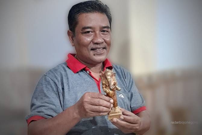 Vinsensius Sugeng, Kades Sumberarum (ISTIMEWA FOR RDR.BJN)