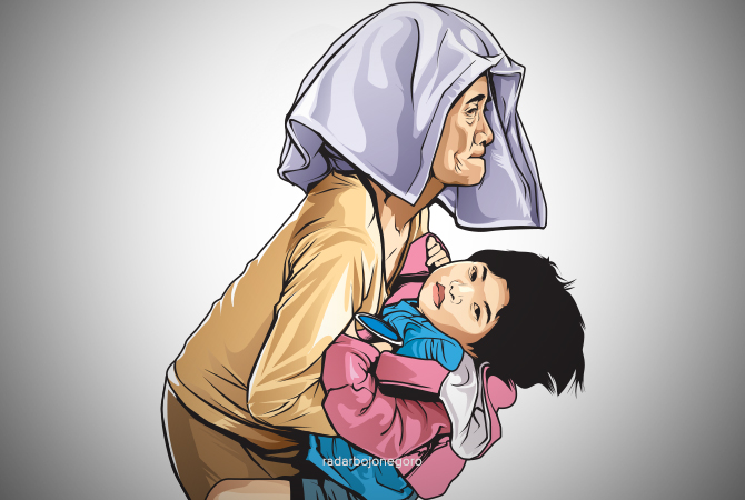 Ilustrasi warga miskin (AINUR OCHIEM/RDR.BJN)