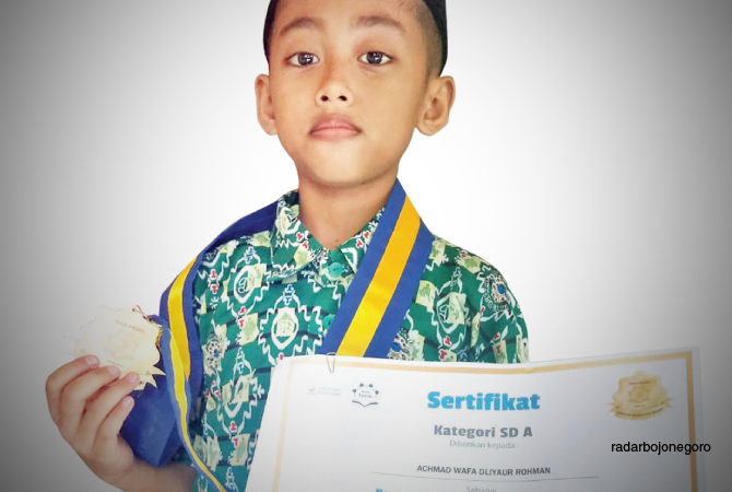 Ahmad Wafa Dliyaur Rahman (ISTIMEWA FOR RDR.LMG)