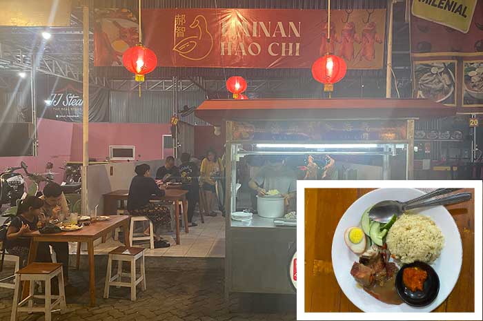 bebek peking, kedai Hainan Hao Chi.