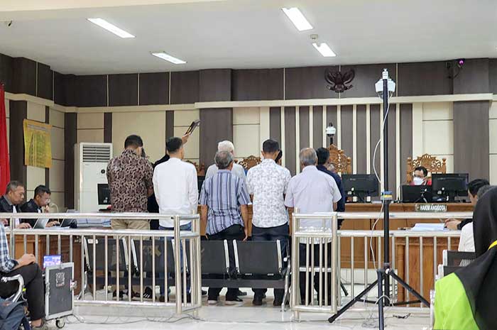 Jaksa KPK menghadirkan sembilan saksi dalam kasus suap proyek di Direktorat Jenderal Perkeretaapian (DJKA) Kemenhub, di Pengadilan Tipikor Semarang, Senin (10/7).
