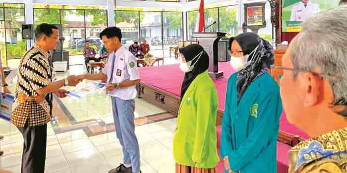 BEASISWA: Proses penerimaan beasiswa pelajar dan mahasiswa tahun 2022. (IST)