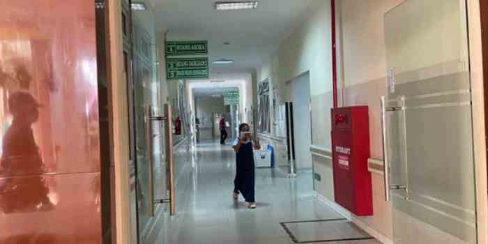 RAWAT INAP : Suasana Rumah Sakit Umum Daerah dr Gunawan Mangunkusumo Ambarawa tempat Sherly dirawat. (Maria Novena/Jawa Pos Radar Semarang)