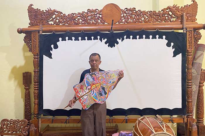 Ki Mulyono Hardjo Widodo, seniman yang konsisten melestarikan wayang kulit.