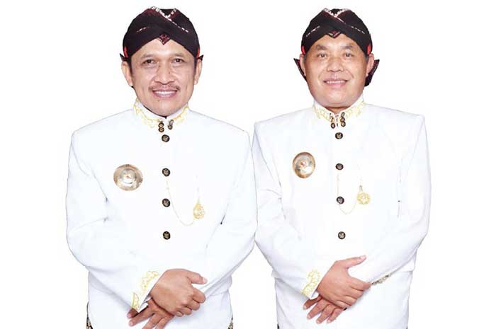 Bupati Wonosobo Afif Nurhidayat dan Wakil Bupati Wonosobo Muhammad Albar.