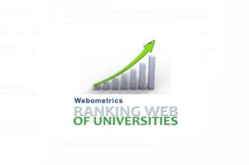 Webometrics Ranking Web of Universities