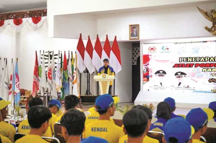 Ratusan atlet asal Kendal siap menghadapi Porprov 2023 di Pati Raya.