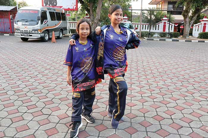 Dua atlet cilik dari cabor dansa akan memperkuat kontingen Kabupaten Semarang di ajang Porprov Jateng ke-16.