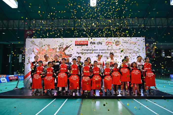 Sebanyak 11 atlet bergabung dengan klub PB Djarum