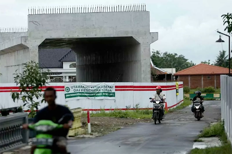 CEPAT: Pembangunan tol di Jogjakarta.