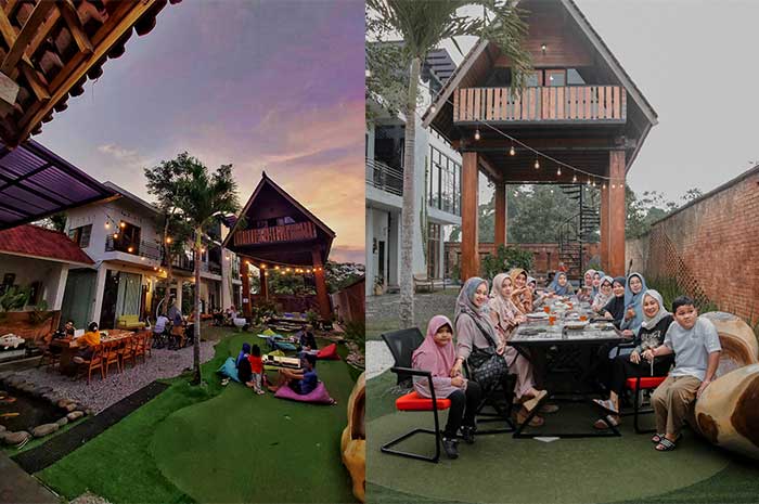 Identix Coffee yang berada di Jalan Raya Muntal gang Durian nomor 5A, Kecamatan Gunungpati memberikan kesan suasana senyaman rumah sendiri.