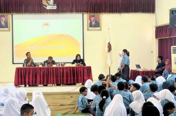 Kelas khusus Pembelajaran Penguatan Profil Pelajar Pancasila (P5) tentang proses demokrasi.