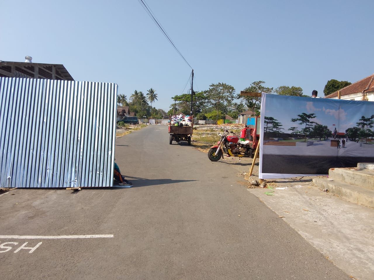 DLH Kendal saat dikonfirmasi terkait polemik pembangunan RTH Boja yang akan merobohkan bangunan peninggalan Belanda Senin (18/9).