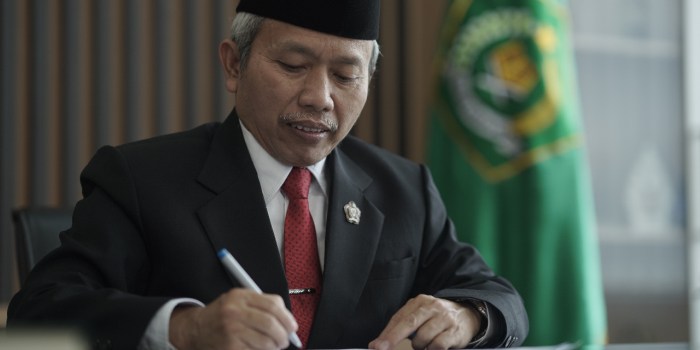 Sekjen Kemenag Prof Nizar Ali.