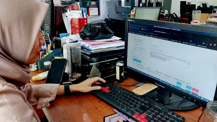 ISI DATA - Pelamar PPPK diharapkan berhati-hati dan teliti saat mengisi surat lamaran  pada portal SSCASN.