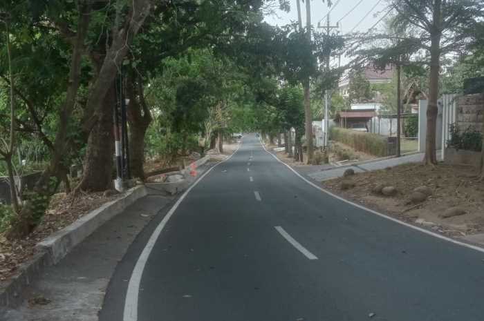 Jalan Rinjani, salah satu ruas jalan teradem dikota Semarang. Pepohonan besar yang rindang,membuat jalan ini tetap adem,meski cuaca terik menerpa Ibu Kota Provinsi Jateng.