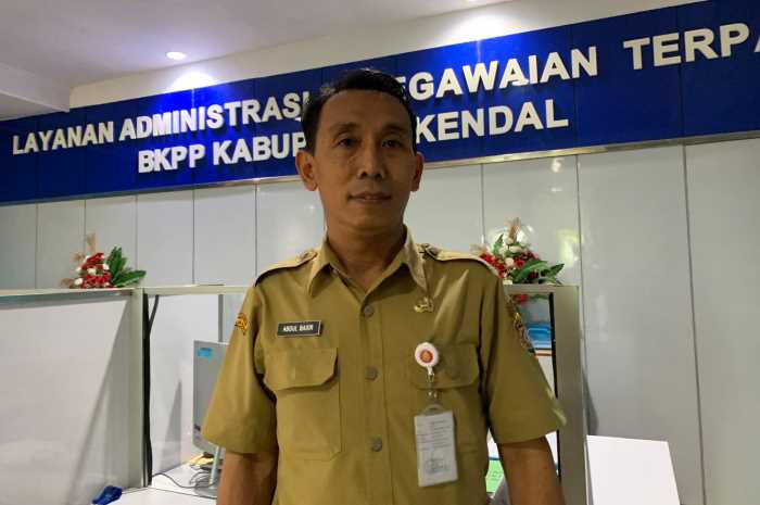 Kepala BKPP Kendal Abdul Basir.&nbsp;