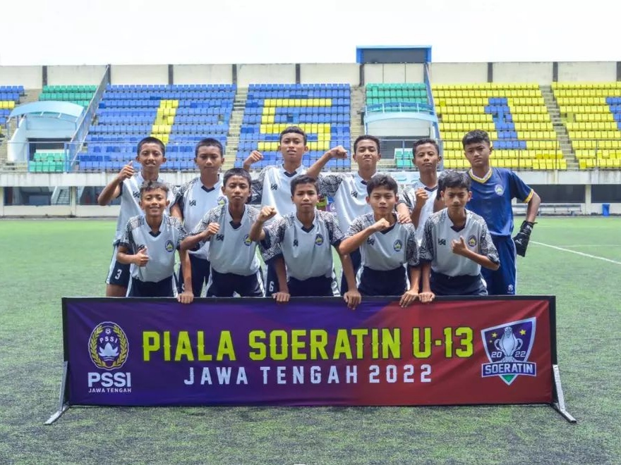 Kesebelasan Persikas U 13 saat di Piala Soeratin 2022