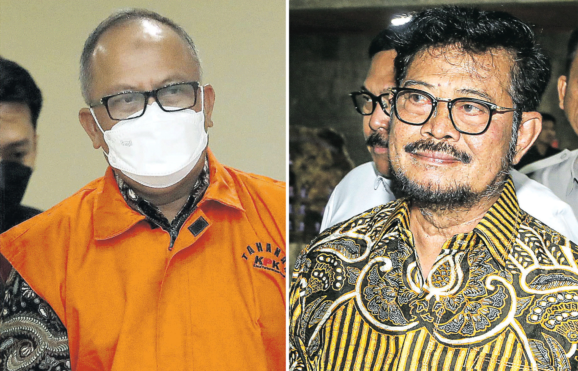 Kasdi Subagyono dan Syahrul Yasin Limpo