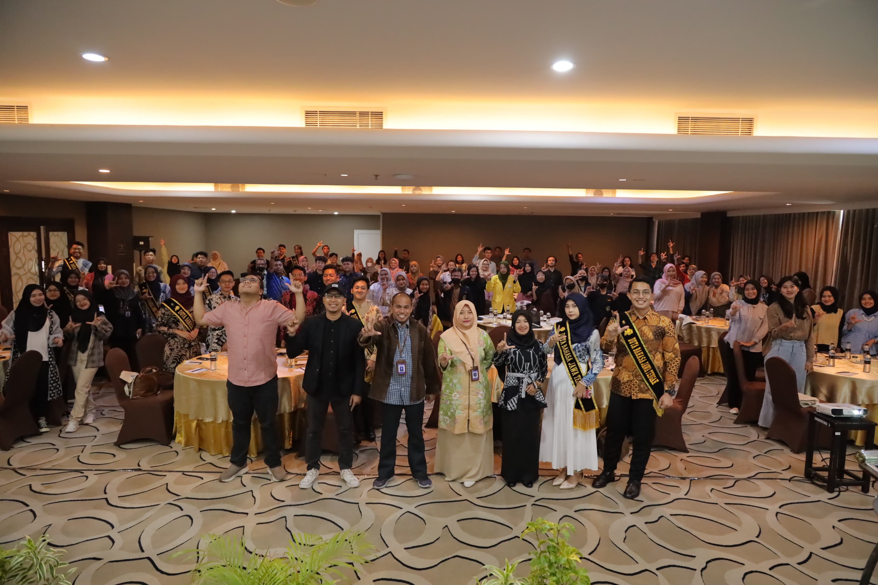 Balai Bahasa Provinsi Jawa Tengah mengadakan diseminasikan konten kebahasaan dan kesastraan di Hotel MG Setos, Jumat (13/10/2023).
