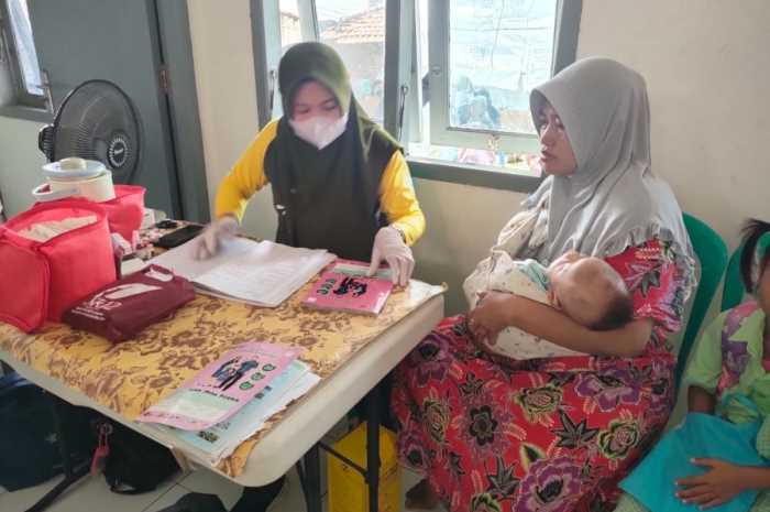 Posyandu Desa Purwosari, Kecamatan Sayung menjadi salah satu sasaran program rebranding posyandu tingkat kabupaten.