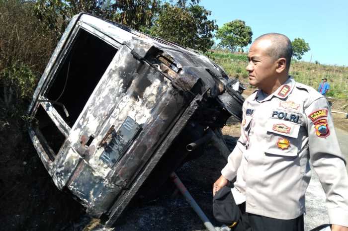 Jajaran Polsek Banyubiru mendatangi lokasi kejadian&nbsp;