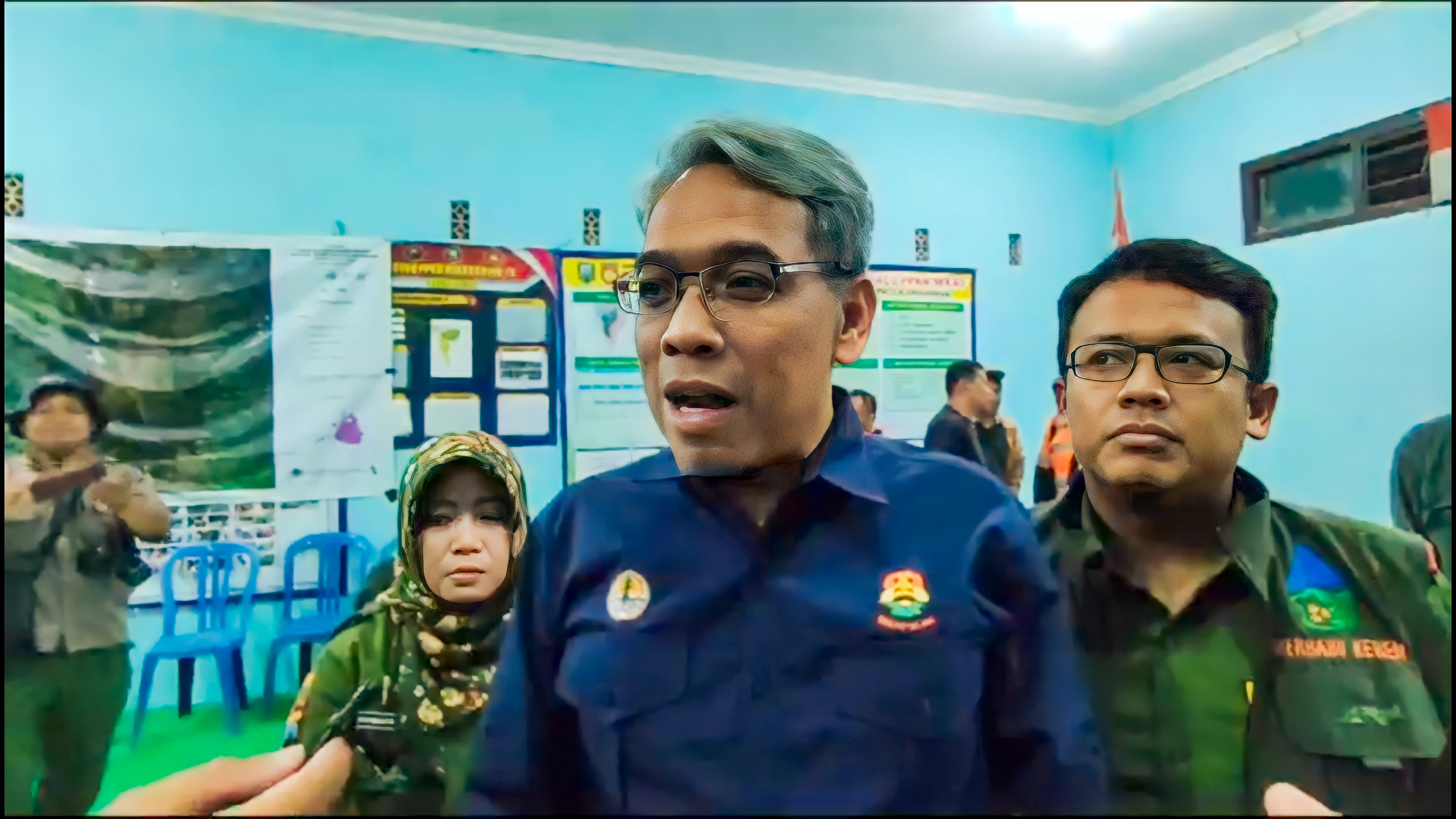 Dirjen Konservasi Sumber Daya Alam dan Ekosistem Kementerian Lingkungan Hidup dan Kehutanan, Satyawan Pudyatmoko saat memberikan keterangan ke awak media