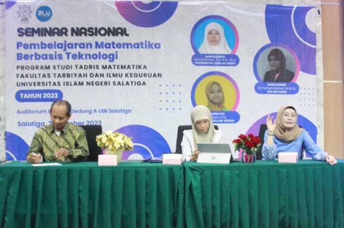 Seminar Nasional Prodi Tadris Matematika UIN Salatiga: Mengukir Masa Depan Pembelajaran Matematika Salatiga, 30 Oktober 2023 - Program Studi Tadris Matematika Fakultas Tarbiyah dan Ilmu Keguruan