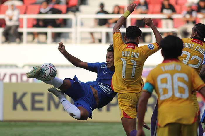Hari Nur Yulianto salah satu eks pemain PSIS yang kini berkostum Malut United.