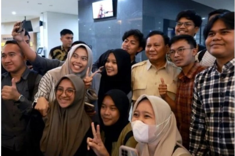 Gelombang Dukungan Generasi Milenial ke Prabowo &ndash; Gibran di Pilpres 2024 Semakin Tak Terbendung