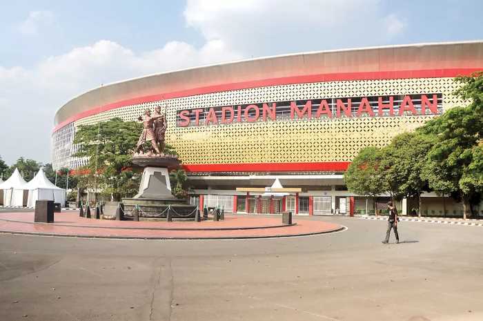 STADION MANAHAN SOLO. (M IHSAN/JAWA POS RADAR SOLO)