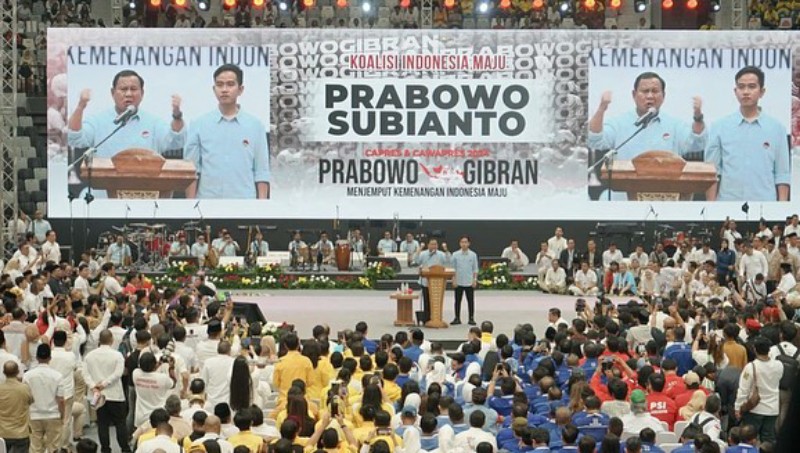 Makin Naik di Jateng, Prabowo-Gibran Banyak Raih Limpahan dari Basis Ganjar-Mahfud.