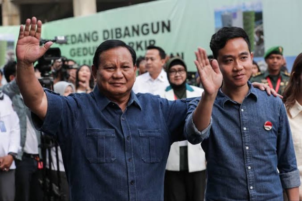 Pasangan Capres Prabowo dan Cawapres Gibran (istimewa)