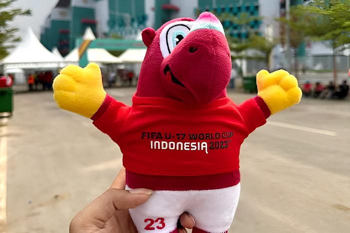 Bacuya, Merchandise Piala Dunia U-17 2023 FIFA Indonesia (Foto:Penulis)
