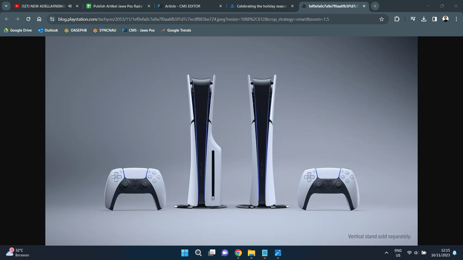 Sony Merilis PS5 Versi Slim