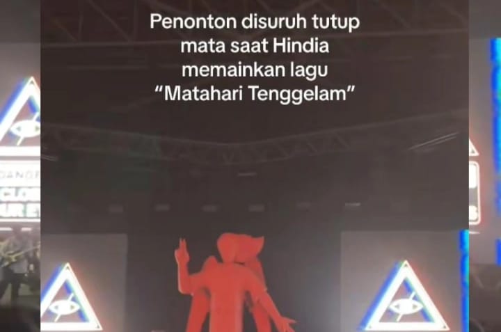 Viral !! Tampil Dengan Atribut Satanic, Hindia: Semoga Kita Semua Masuk Neraka