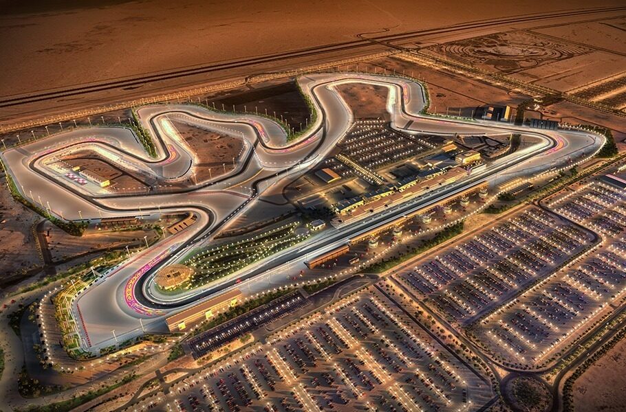 Tampilan Sirkuit Losail Pasca Renovasi